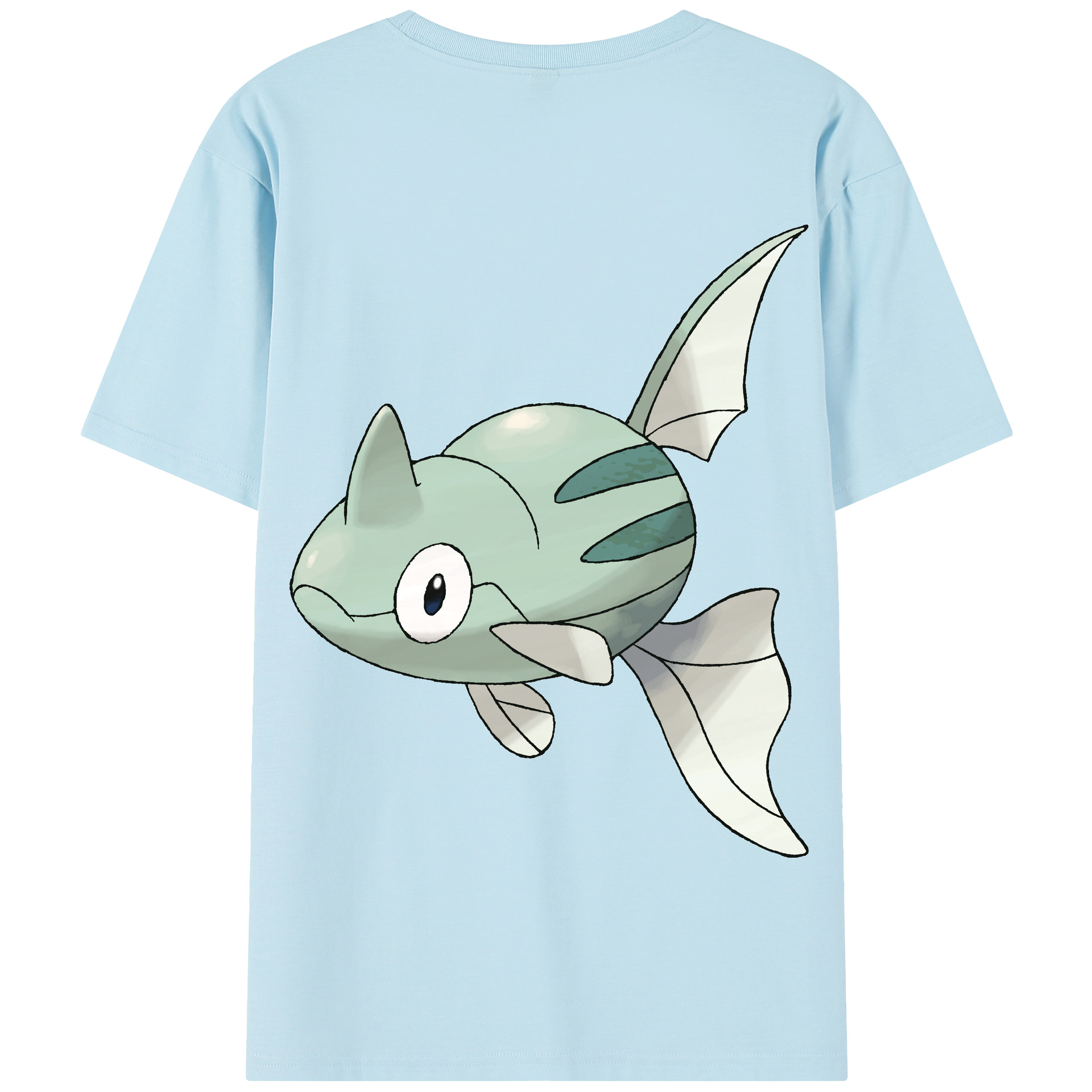 （画像用） ポケットモンスター Pokémon 綿100％半袖Tシャツ（背面プリント）